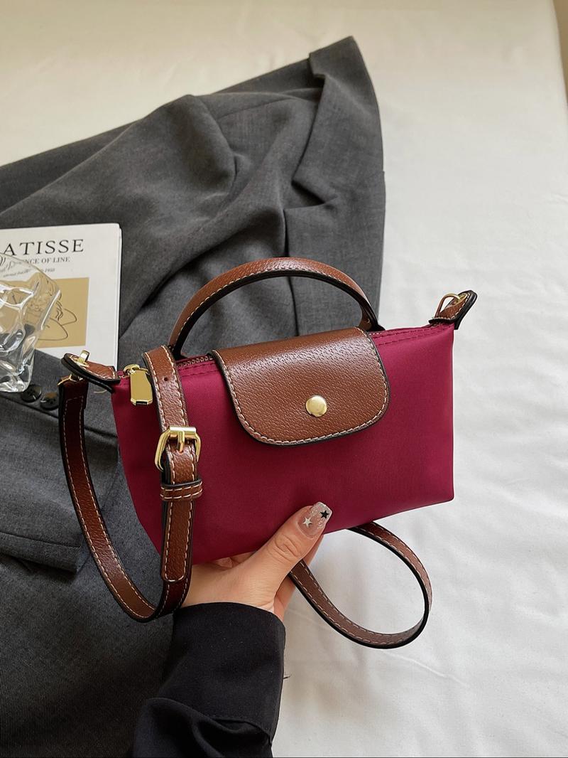 Women's Fashion Casual Nylon Crossbody Bag, Elegant Simple Handbag, Daily Versatile Shoulder Bag, Office Commute, Mall, Party Gift, Office Work Bag