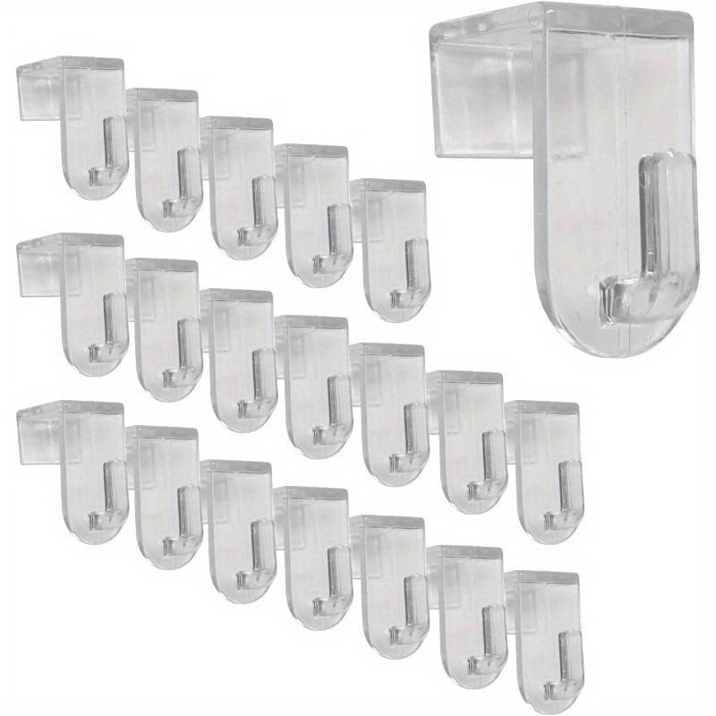 8pcs Window Hooks, Decorative Hooks, Hangers, Transparent,  Suitable for Windows with A Maximum Folding, Perfect for Window Decoration