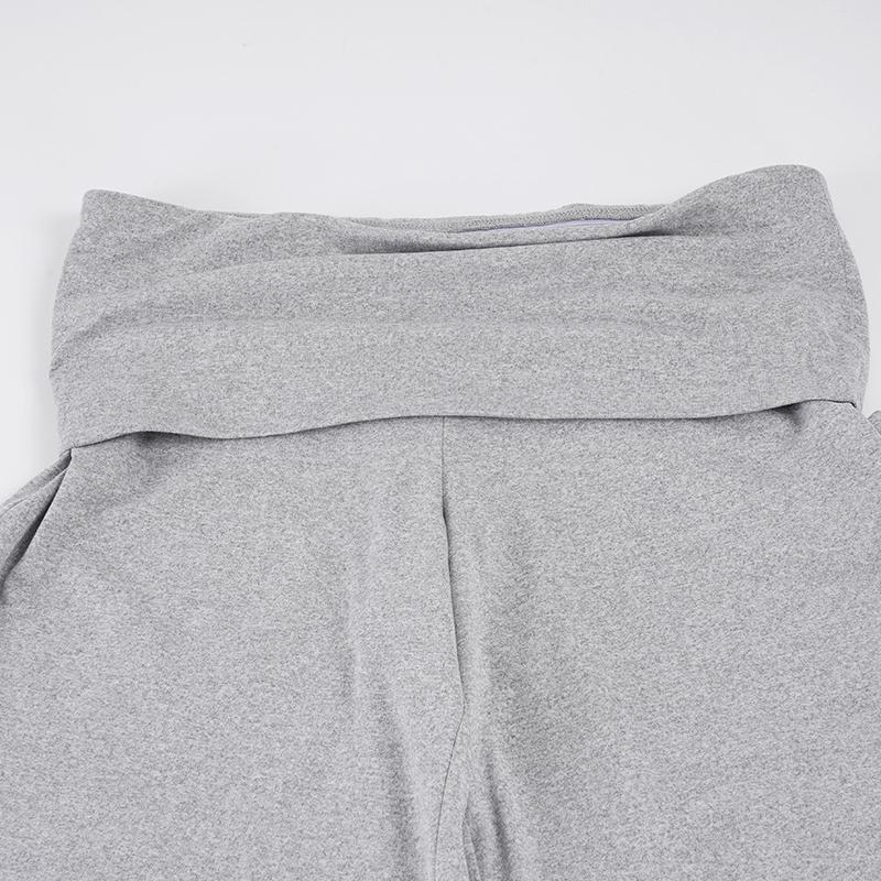 Women's Street Style Casual Solid Color Ruched Mid-Length Shorts, Elastic Waist Capri Pants, Loose-Fitting Below the Knee, Summer New Arrival, Casual Fashionable Shorts, Capris Shorts, Elastic Waistband Shorts