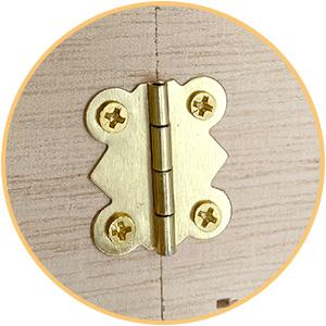 Parakeet Nesting Box Bird House for Cage Wood Mating Box Bird Breeding Box for Lovebirds, Cockatoo, Budgie, Finch, Canary Small and Medium Sized Birds (M:7.9 * 4.7 * 4.7 inch)