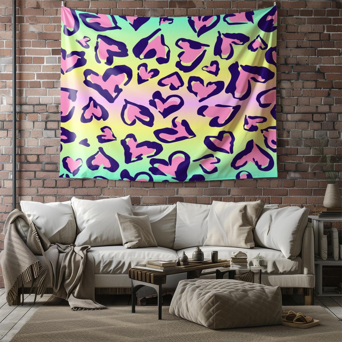 Leopard Print Tapestry, Multiple Styles, Soft Lightweight Durable, Wall Hanging Decor for Bedroom Living Room, Suitable for All People, Ideal Gift Choice