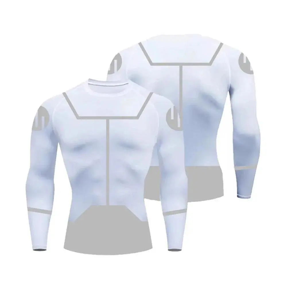 2026 Rash Guard Diving Gym T Shirt  Invincible Cosplay BJJ RashGuard Long Short Sleeve MMA Clothing Men Viltrumite Gym Costume
