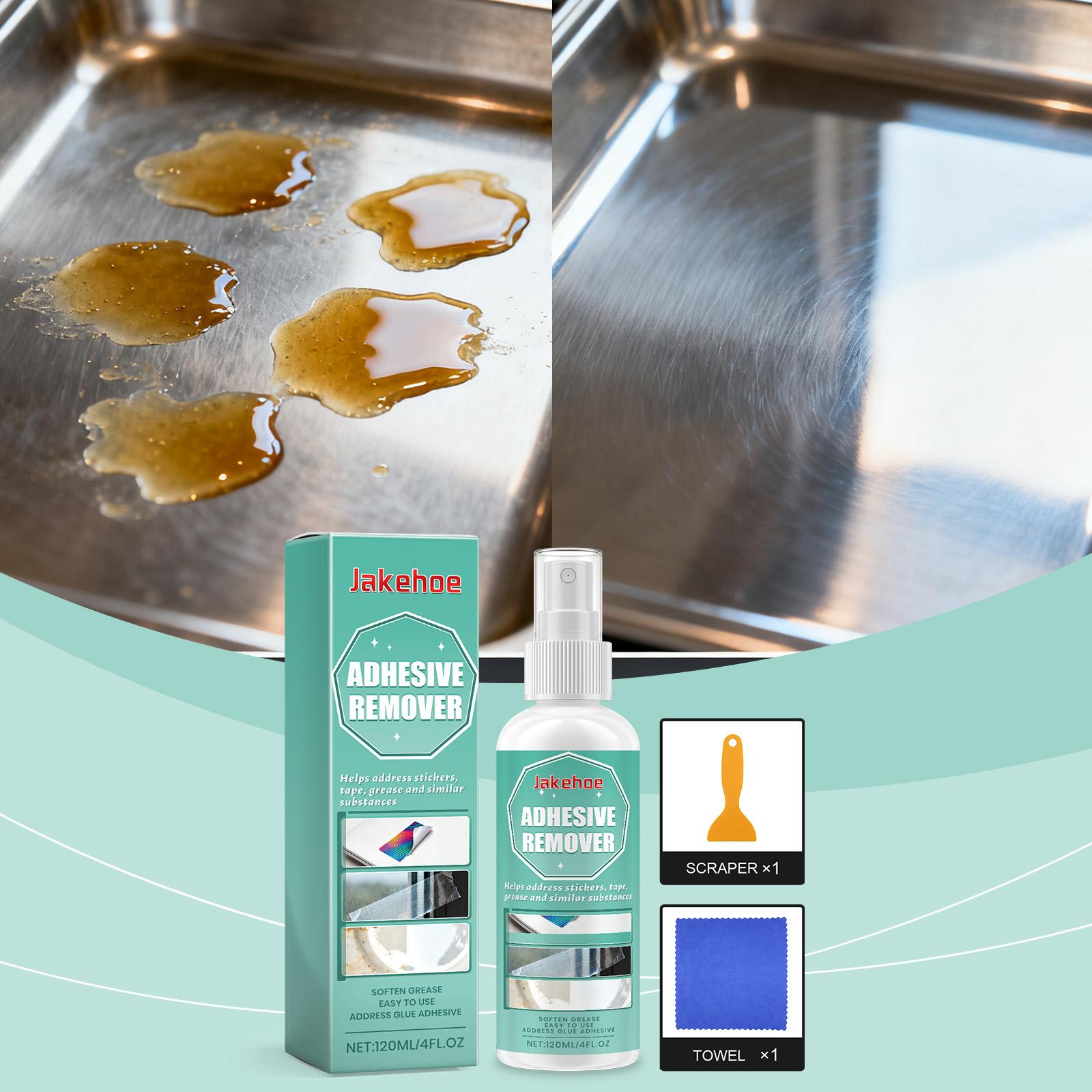 Adhesive Remover Multi-Surface Oil Softening Cleaning Residue Sticker Adhesive Remover, Effective Cleaner for Various Surfaces