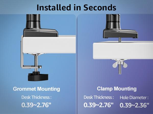 Hot Deal | MOUNTUP Single & Dual Monitor Arm for 13"-32" Screens