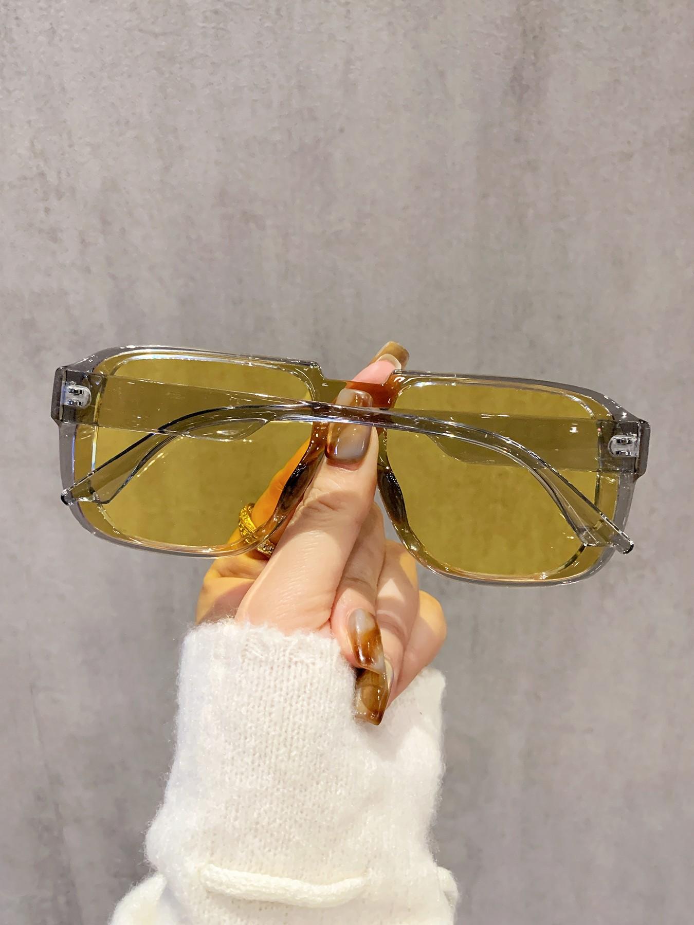 Unisex Large Frame Sunglasses, Fashionable Comfortable Eyewear, Ideal for Outdoor Activities, Parties, Travel, Driving, Fishing, Gifts