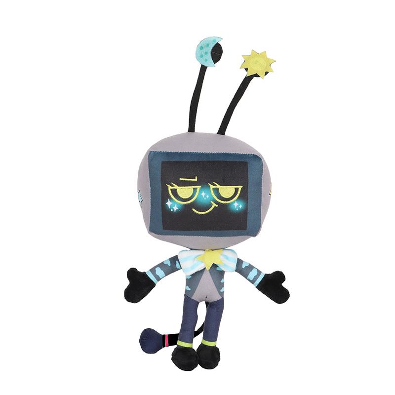 Dandy's World Plush Cute Dandy World Scrap Stuffed Horror Game Goob Pebble Plushie Soft Pillow Doll Children Birthday Gifts Doll