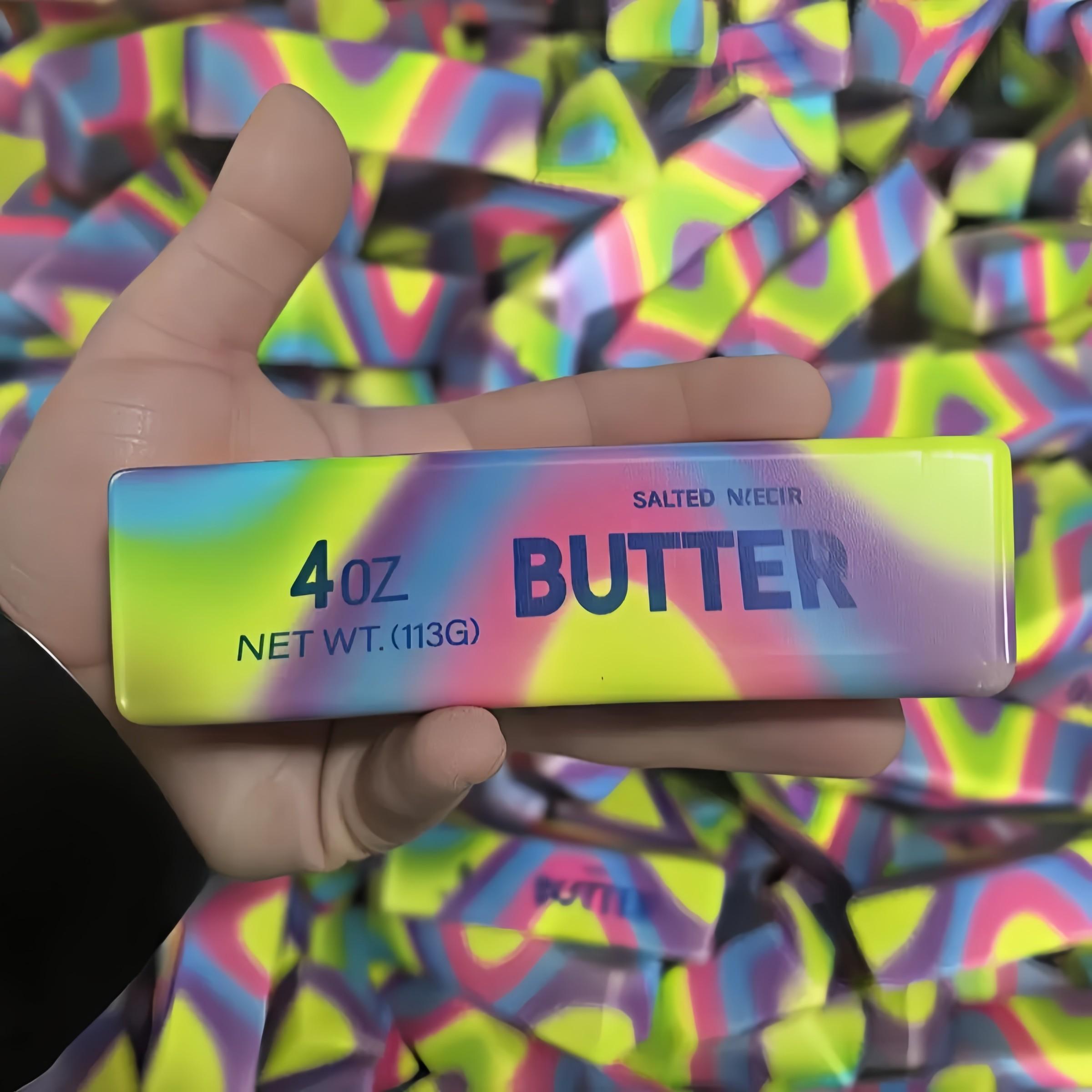 Slow Rebound Butter Stick, Ultra Soft PU Trending Squishy Fidget Squeeze Toy, Stress Relief Tool, Perfect for Office Breaks, Comfortable and Fun, Sensory Fidget Gift, Pocket Stress Relief
