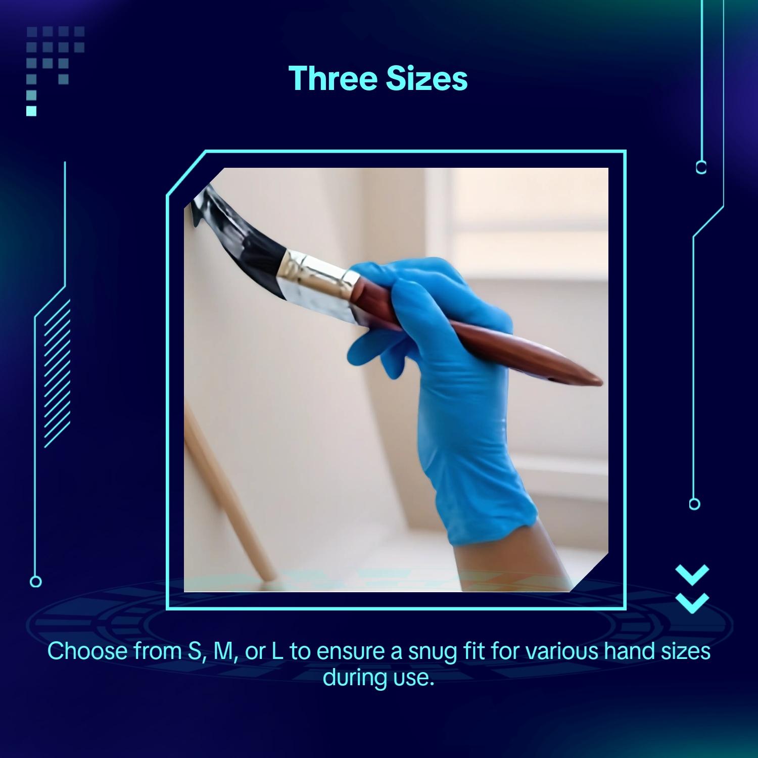 Disposable Nitrile Gloves, 20/50/100 Pairs, Lightweight Gloves for Home Cleaning, Pet Care and Dyeing, Lead- and Alcohol-Free, Available in Multiple Colors