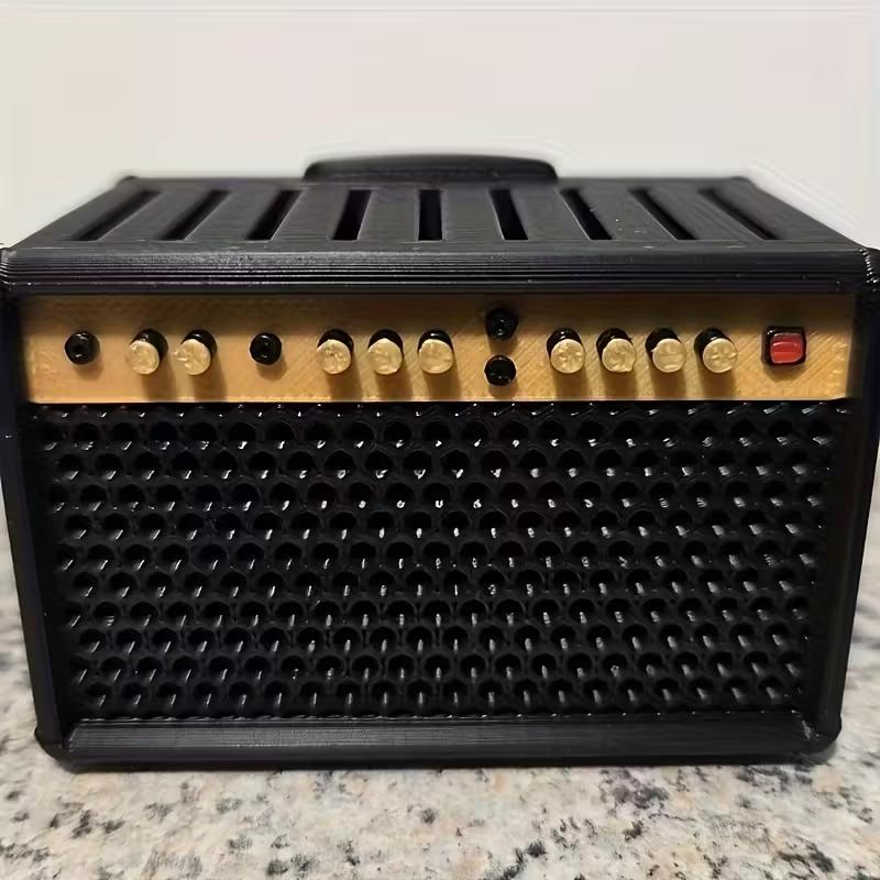 Guitar Pick Storage Box with Pickup Design, Non-Slip Base, Portable Guitar Pick Case, Ideal Gift for Musicians, Durable Construction