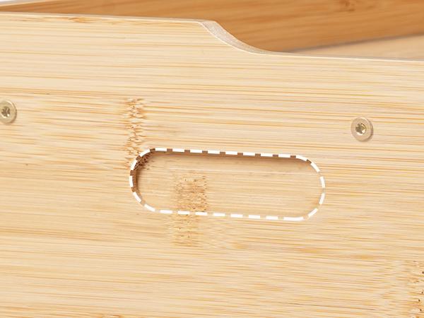 HOOBRO Bread Box, Bamboo Bread Box for Kitchen Countertop, Farmhouse Bread Storage Box with Acrylic Window, Bread Holder with Drop-Down Door, for Food Storage, Natural