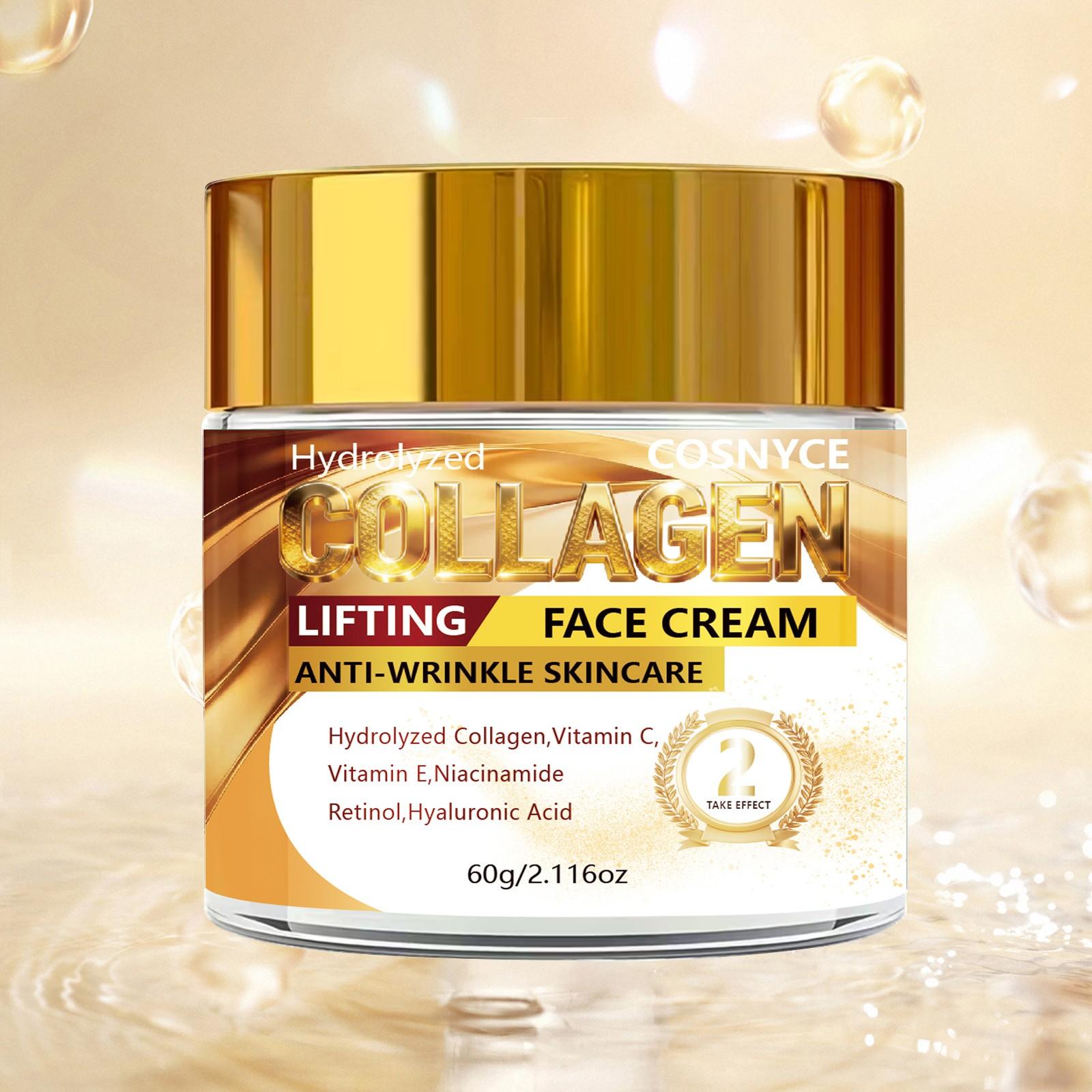 Retinol Care Cream, Luxurious Moisturizing Nourishing, Sensitive Skin Choice, Dual Effect Summer, Soft Fine Skin, 60g