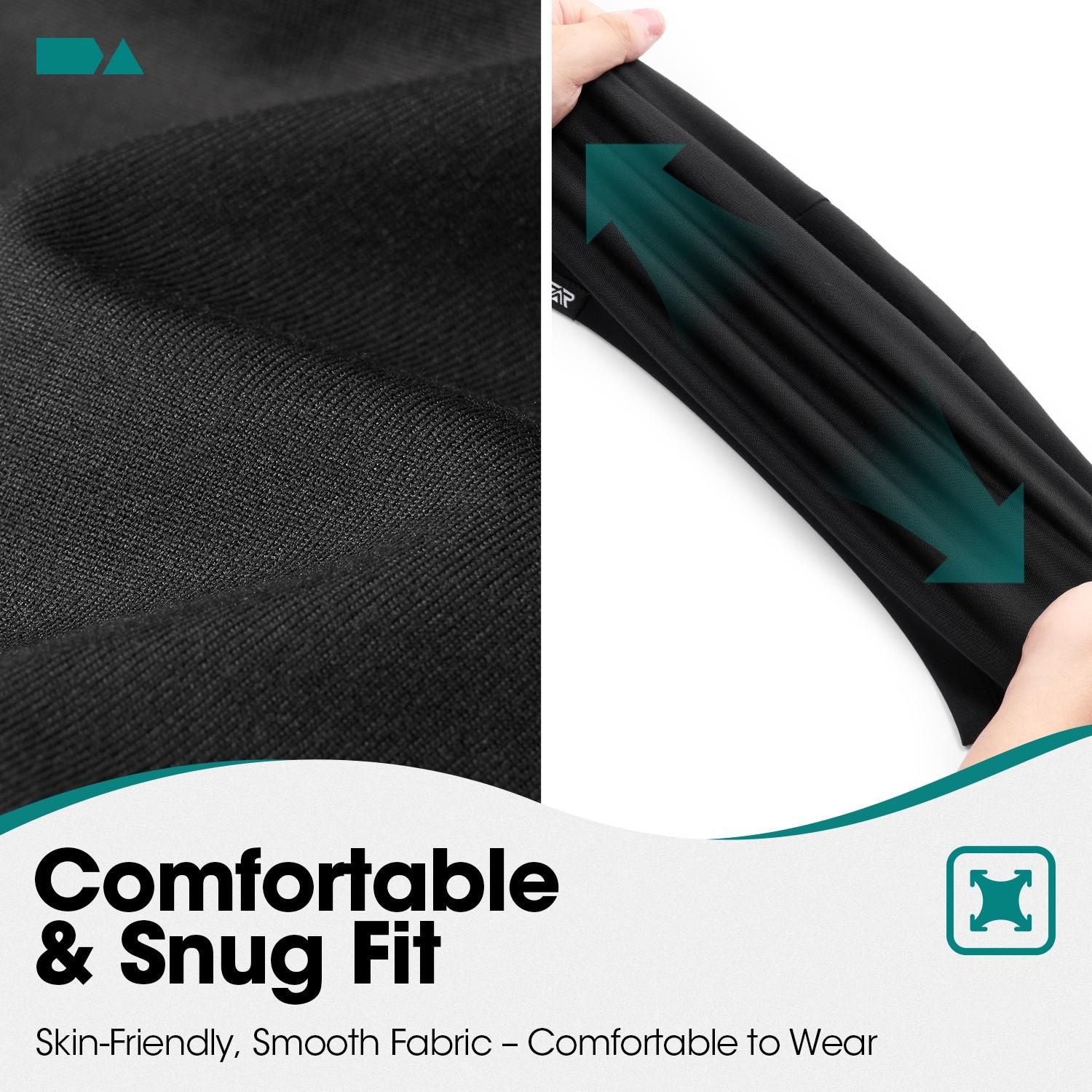 1/2/3 Pack Versatile Beanie Hats, Ear Protection Warm Cold Weather Caps, Breathable Polyester, Outdoor Running Fitness Sports Windproof Headwear, Unisex Soft Slouchy Beanie - Stay Dry Breathable for Running Gym Sleeping Commuting Daily Use