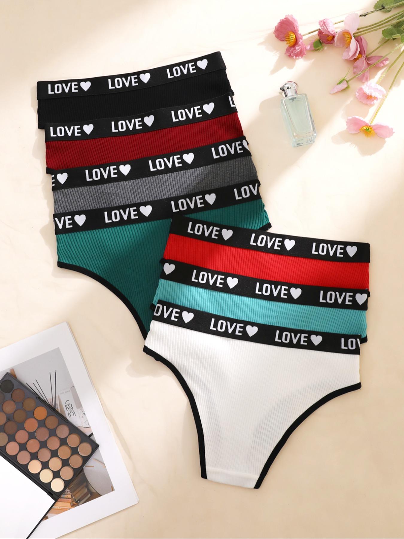 Women's Comfortable Mid-Waist Fashion Underwear Set, 7-Pack Fitted Natural Waist Panties, Casual Plain Design for All Seasons Women's Comfortable Mid-Waist Fashion Underwear Set, 7-Pack Fitted Natural Waist Panties, Casual Plain Design for All Seasons