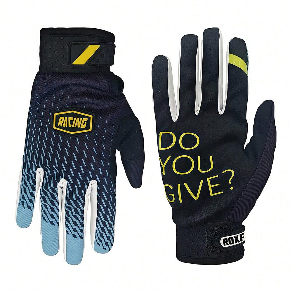 1 pair of 2026 new bicycle gloves, available in blue and purple, suitable for both men and women riding mountain bikes, all terrain vehicles (ATV), BMX bikes, off-road motorcycles, mountain biking, cycling, off-road motorcycles