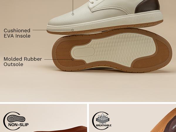 Bruno Marc Men's Lightweight Smart Casual Sneakers