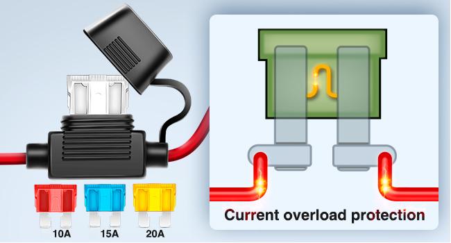 Nilight LED Light Bar Wiring Harness Kit - 2 Leads 14AWG Heavy Duty 12V On Off Switch Power Relay Blade Fuse for Off Road LED Work Light