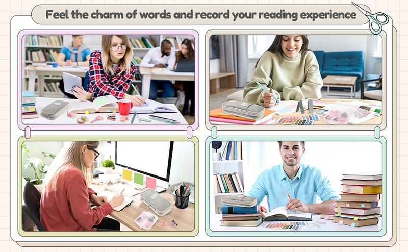 Valentine Stationery Gifts Bible Journaling Kit 18/39/60pcs Aesthetic Annotation Supplies School Stationery Study Supplies for Christian Women Girls Teenagers College Student Girly Office Supplies Birthday Party, School Study Supplies