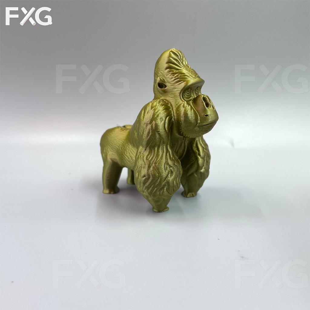 Vintage Gorilla Decorative Figurine, Collectible Hand Model, Home Room Bookshelf Decoration, Desktop Ornament, Art Sculpture Gift