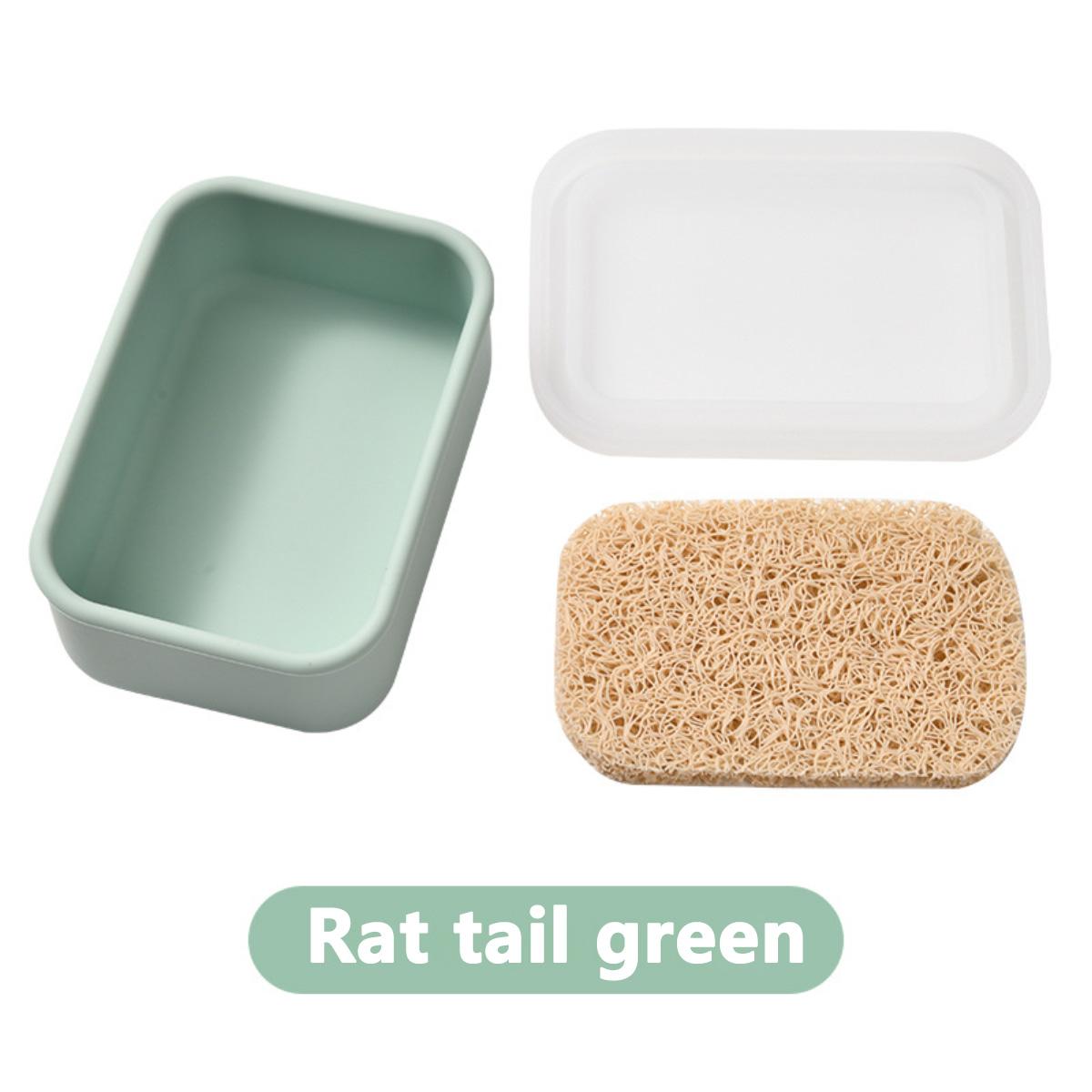 Compact Leakproof Travel Soap Case, Silicone Soap Box with Draining Layer, Enhanced Soap Container, Suitable for Camping, Gym, Bathroom, Outdoor Essentials