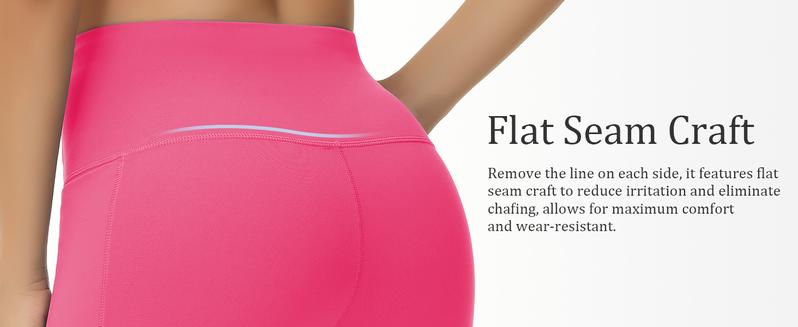 THE GYM PEOPLE Tummy Control Workout Leggings High Waist Athletic Yoga Pants for Women Running