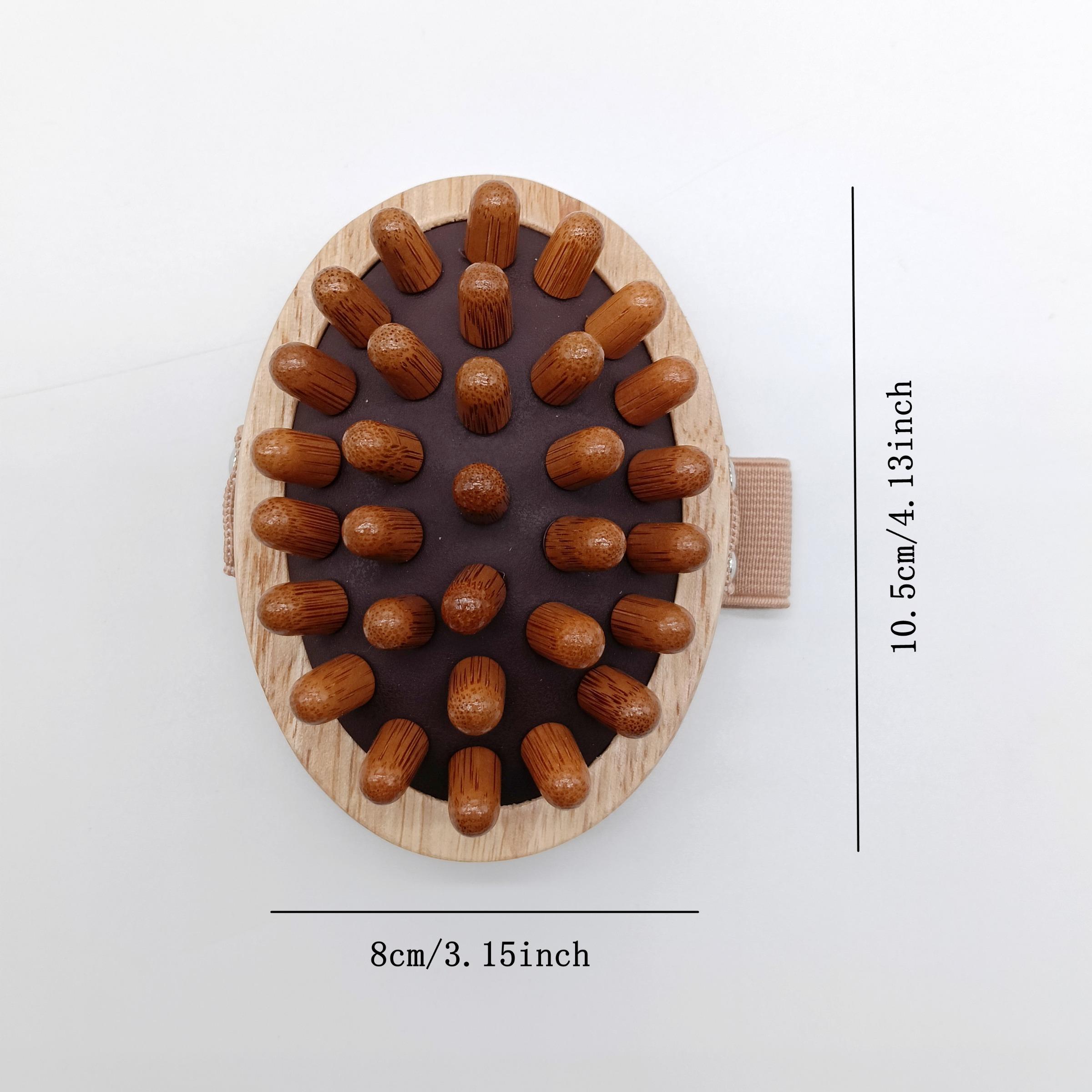 Wooden Massage Comb Body Meridian Brush, Relaxes and Slims Belly, Home and Outdoor Use, Shape and Tone Your Body Anytime