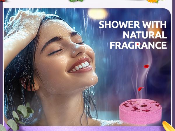 Bodyrefresh Shower Steamers Aromatherapy — 8 Pack Shower Bombs with Natural Essential Oils, Organic Plant Fragrance, Stress Relief, Self Care Relaxation Home SPA, Birthday & Valentines Day Gifts for Women, Gifts for Her, Teacher, Her