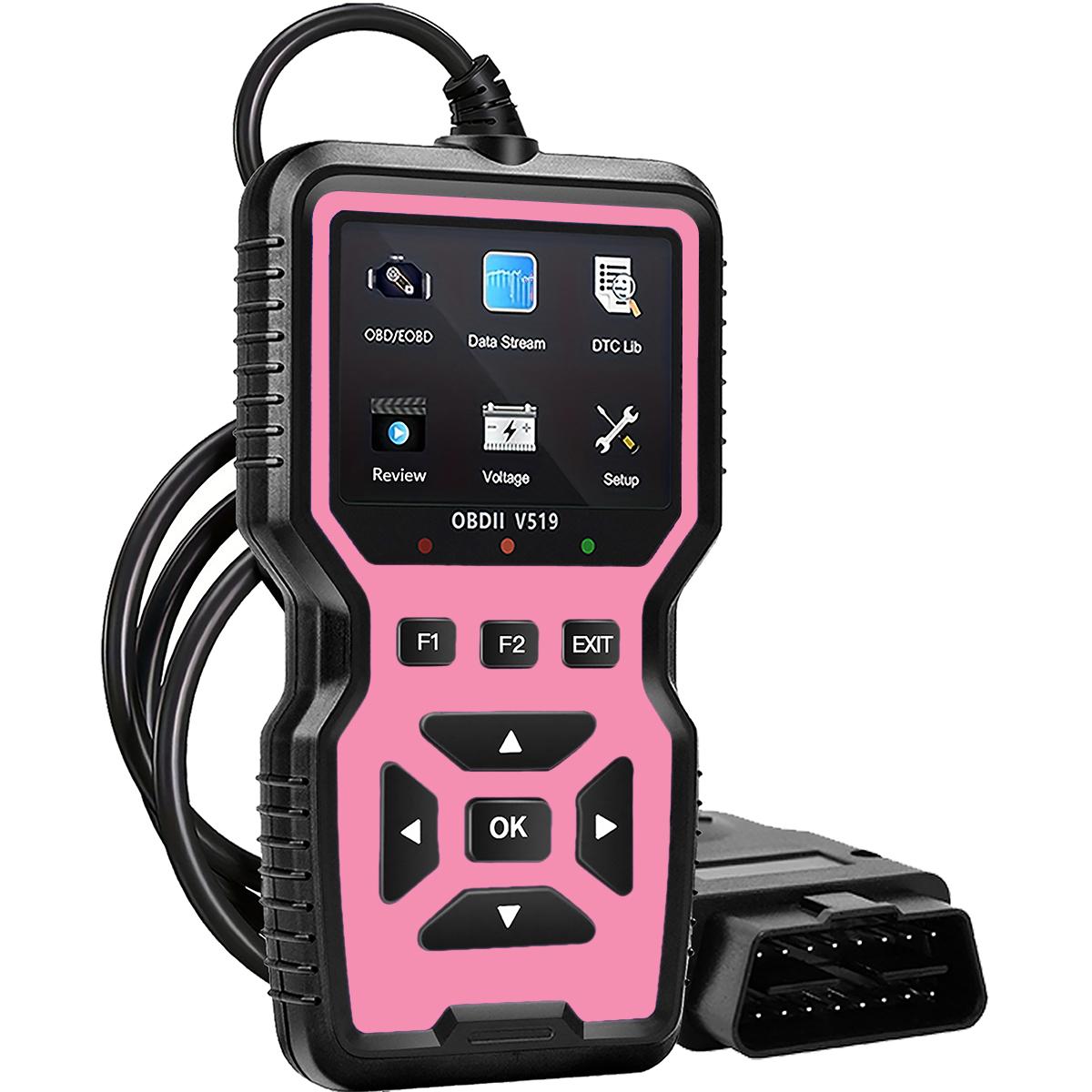 Professional OBD2 Scanner, Automotive Scan Tool, Real-time Data Car Engine Diagnostic Code Reader Tool, Car Engine Checker Tools