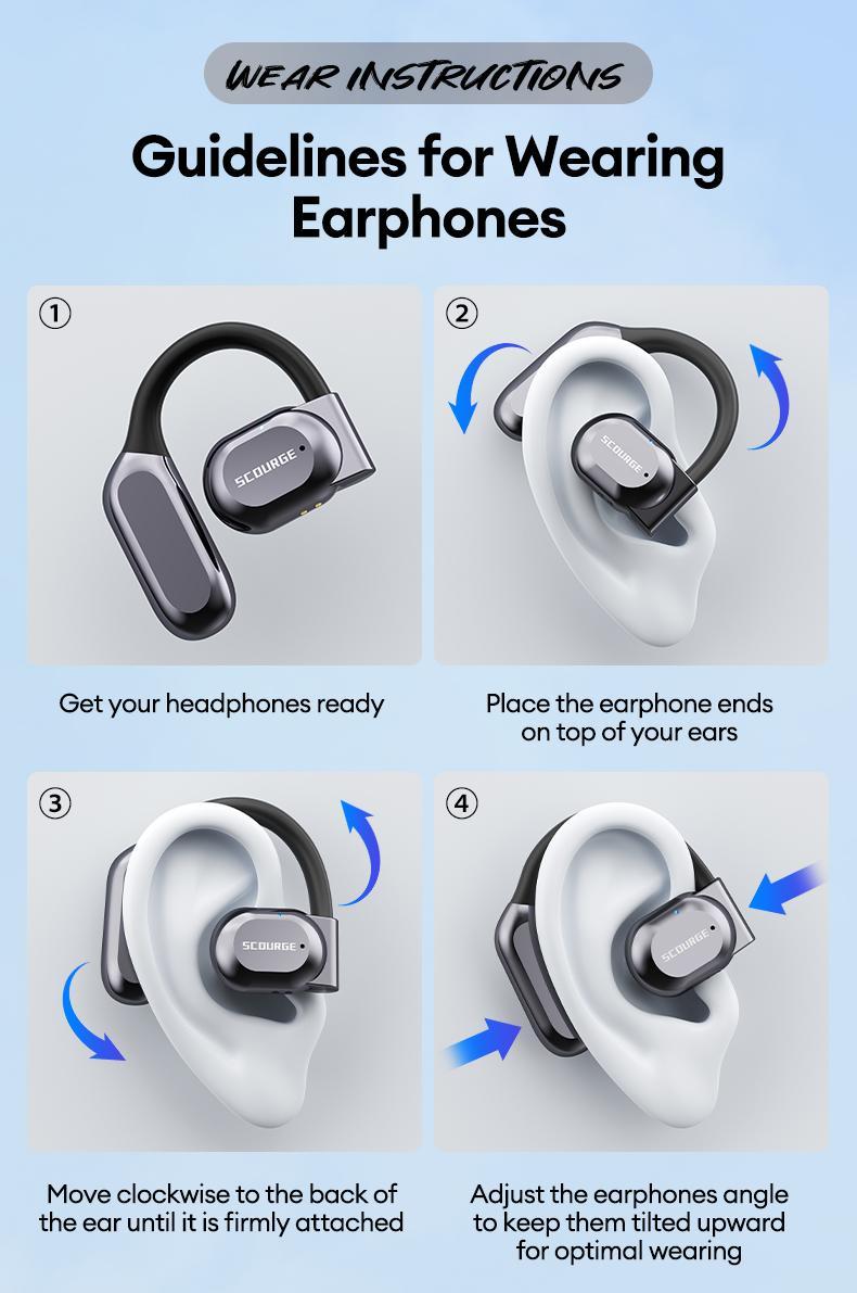 TRANSFORMERS TF-T61 with Built-in 169-Language Translation Open Free Wireless Bluetooth Noise Cancelling Headphones With Digital Display For Sports Gaming Earphones Audio Electronic