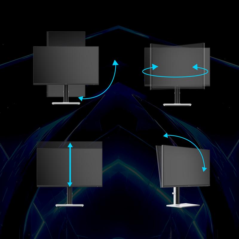 KTC Mini LED 27" 180Hz 2K HDR1400 Gaming Monitor, 1440P Monitor 2K, HDR1400, 180Hz, Adaptive Sync, 148% sRGB, HDMI 2.0 x 2, DisplayPort 1.4 x 1, Monitors Gamer with Height Angles Adjustable, M27T6