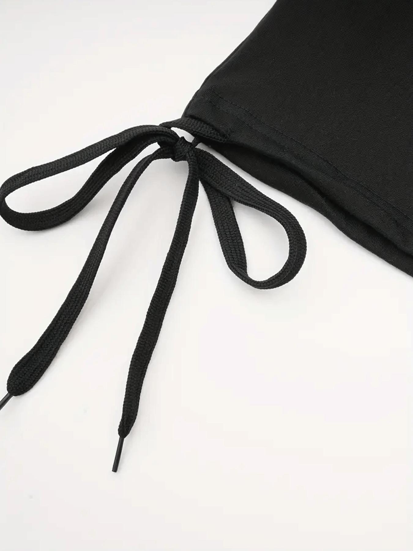 Pack of 2 women’s lightweight capris with drawstring waist — casual long pants, comfortable and stylish, suitable for spring and summer