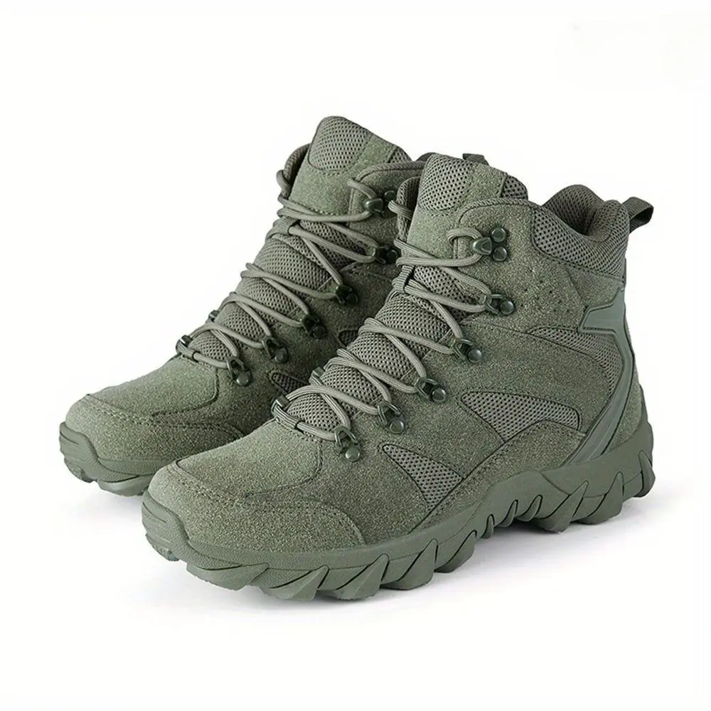 Men's Waterproof Adventure Ready Hiking Shoes - Non-slip, Breathable, Comfortable, Hiking Light Outdoor Work Shoes with Durable Soles
