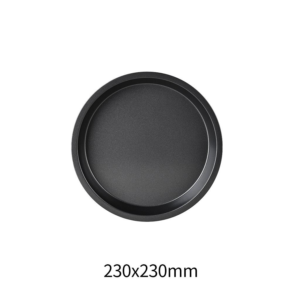 Thick Carbon Steel Non-Stick Round Cake Mold, Baking Tray, DIY Pizza Pan, Ideal for Home Bakers, Durable & Easy to Clean