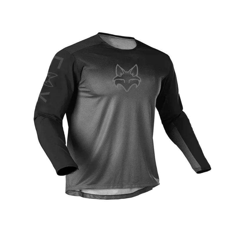 Latest Men's and Women's Off Road Motorcycle Riding Shirt  Mountain Bike Off Road Motorcycle Long Sleeve T-shirt