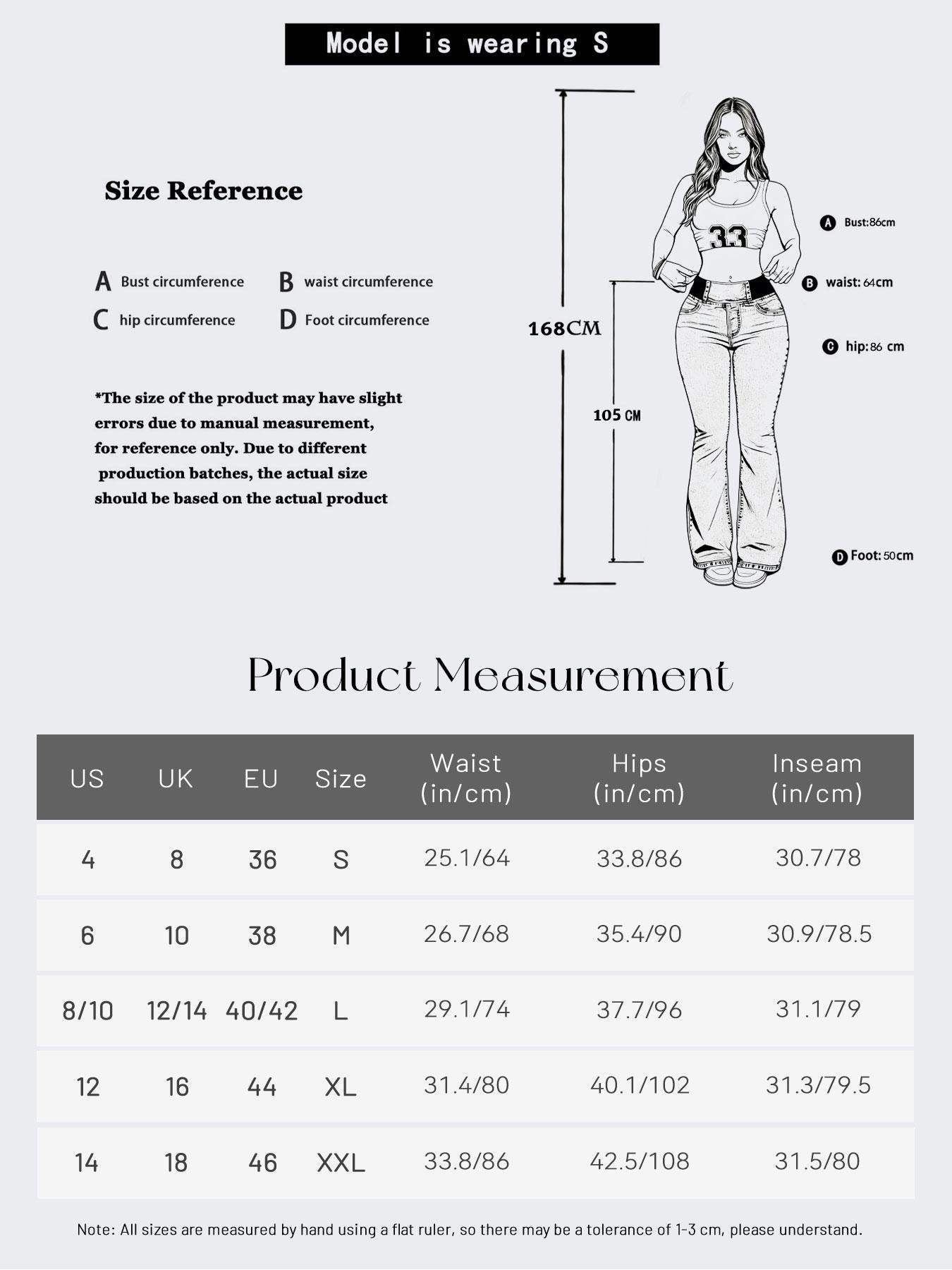 GILIPUR Y2K 2026 Women's Back Shirred Jeans, Pants, Mid-High Waist Elastic Waist Flared Jeans, With Pockets, Light Blue Washing Process, Waist-Cinching Design, Yes Denim, Bootcut Jeans, T-Chic