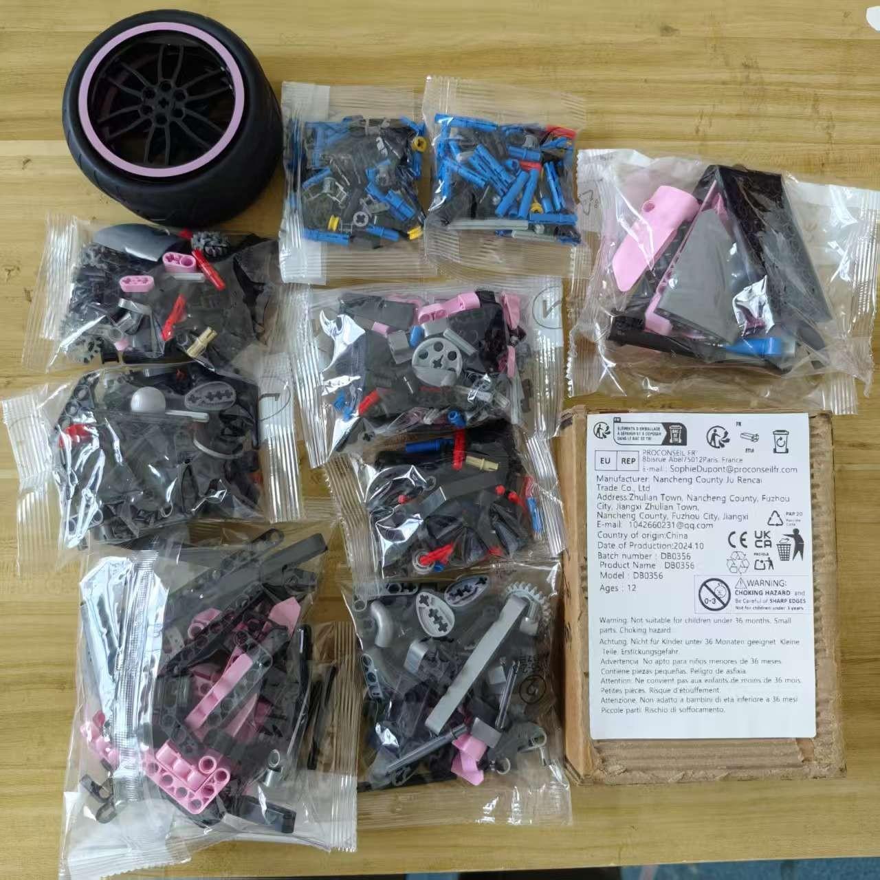 2042 Piece Racing Champion Returns Building Set, 1:5 Scale Motorcycle Model Kit, Precision Parts Easy Assembly, Collectible Engineering Toy