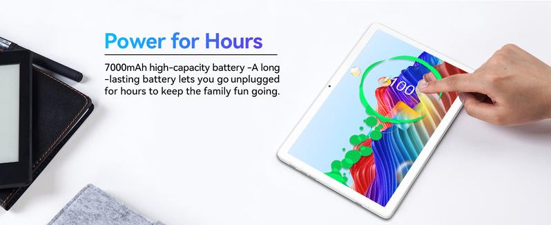 Tablet 2025 Newest Android, 2 in 1 with 128GB Large Storage, 10 Inch Big Screen with Octa-Core Processor, 5G WIFI with Keyboard, 13MP Rear Camera, 5.0 Bluetooth/GPS/Mouse/Case android pad bundle Smartphone Cellphone Tablet Deal on sale Wireless Multicolor