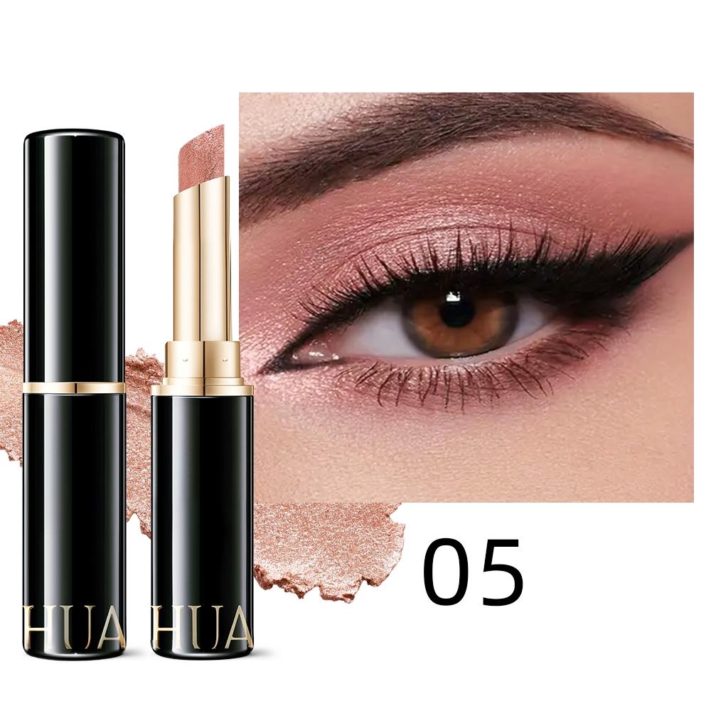 Huasurv Multi-Function Jelly Highlight Eyeshadow Stick, Metallic Shine, Long-Lasting Waterproof for Makeup Beginners