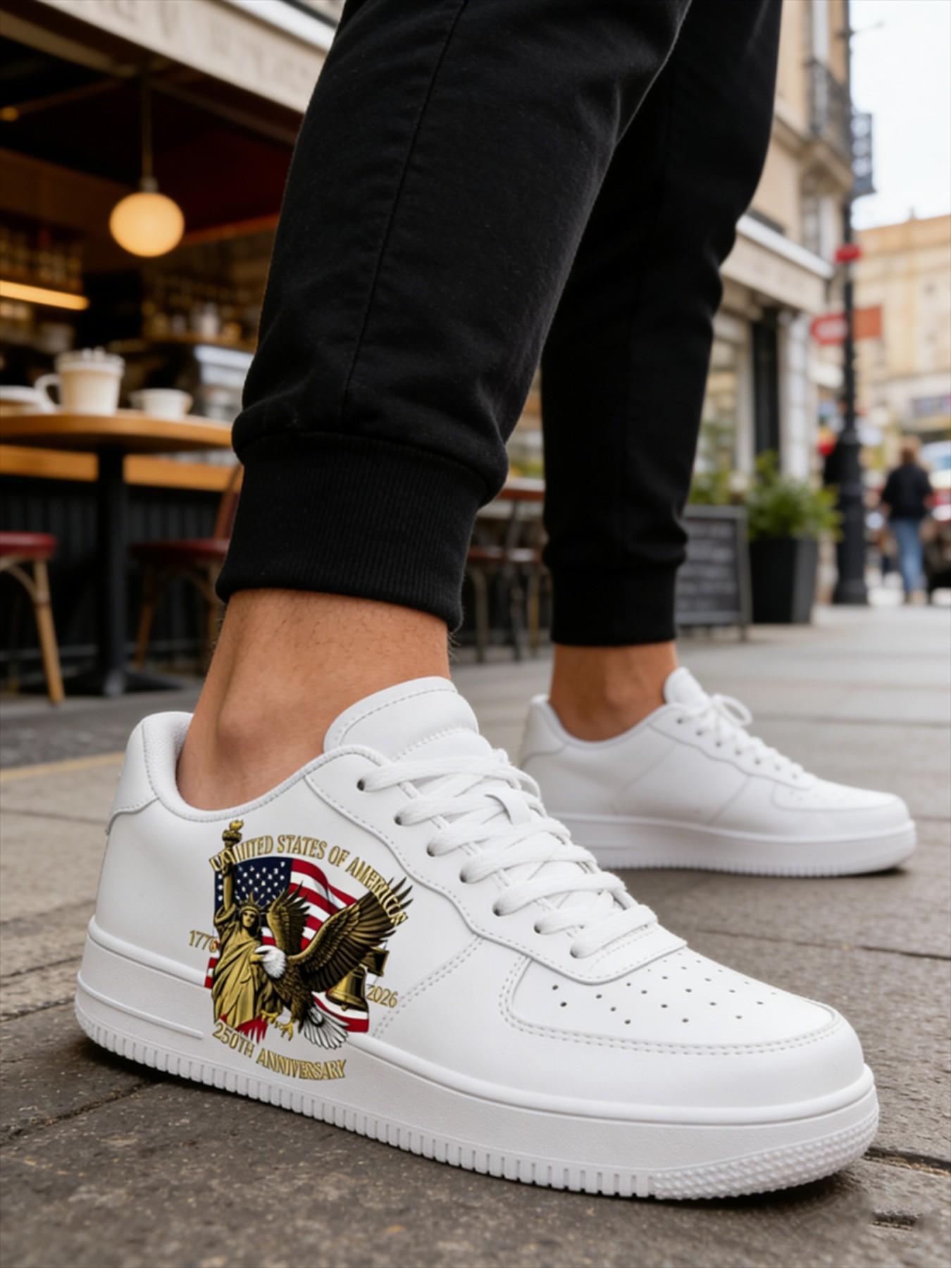 Customizable Sneakers for Men and Women, Loose Fit Versatile Flat Shoes, Comfortable Everyday Wear, Unisex Casual Footwear