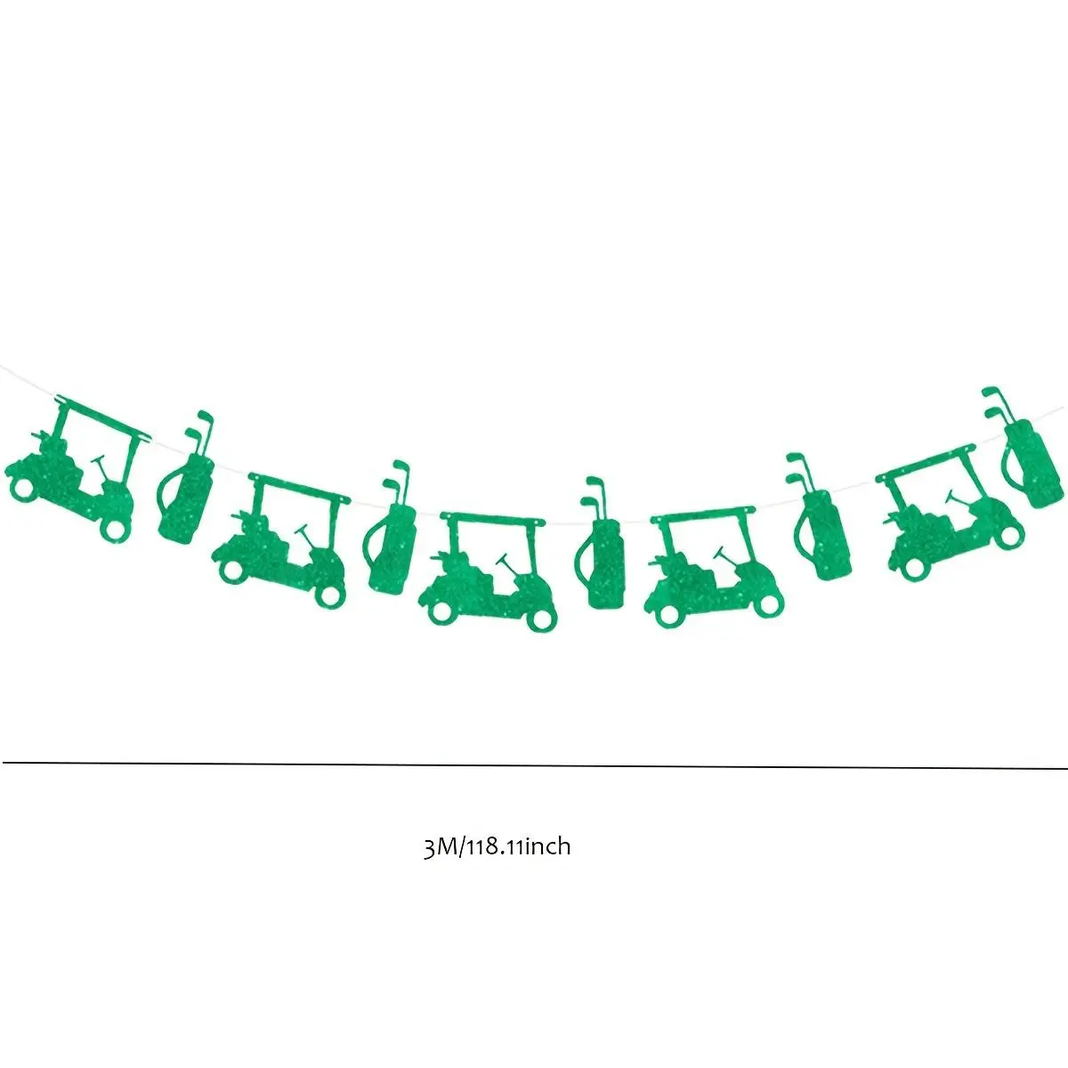 Golf Party Banner Set, Golf Cart and Bag Decor, Birthday Party Setup, Sports Theme Banner, Indoor Outdoor Photo Background, Golf Enthusiast Decoration