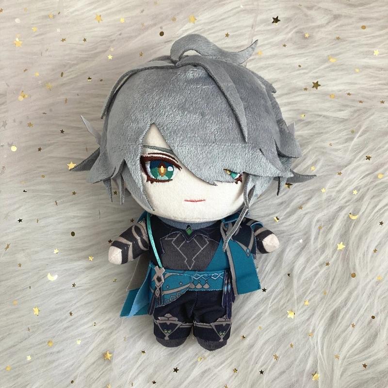 Anime Al Haitham Cosplay Plush Doll Toy 20cm Genshin Impact Game Cute Soft Stuffed Pillow Kids Christmas Gift