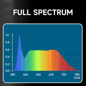 Barrina T5 Grow Lights, 1FT, 5000K White Full Spectrum, Plant Growing Lamp, LED Grow Light Bulbs Plug and Play, 4 Packs