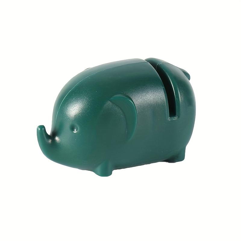 1pcs Cute Little Elephant Kitchen Knife Sharpener, Convenient And Fast Knife Sharpener, Mini Portable Animal Plastic Knife Sharpening Stone, Kitchen Gadgets, Kitchen Stuff, Kitchen Accessories, Kitchenware, Home Kitchen Items