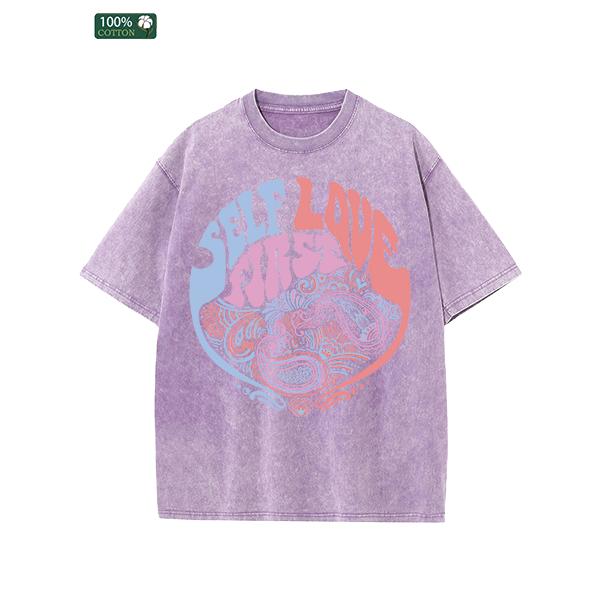 All-Season Men's Tshirts, Printed Men's Fashion, High-quality Heavy Washed Tee, Round Neck Loose Large Size Men's Short Sleeves Graphic Top.