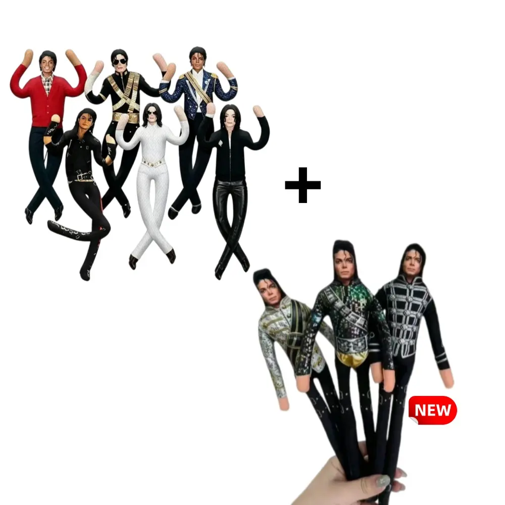 Doll set, 9 pieces