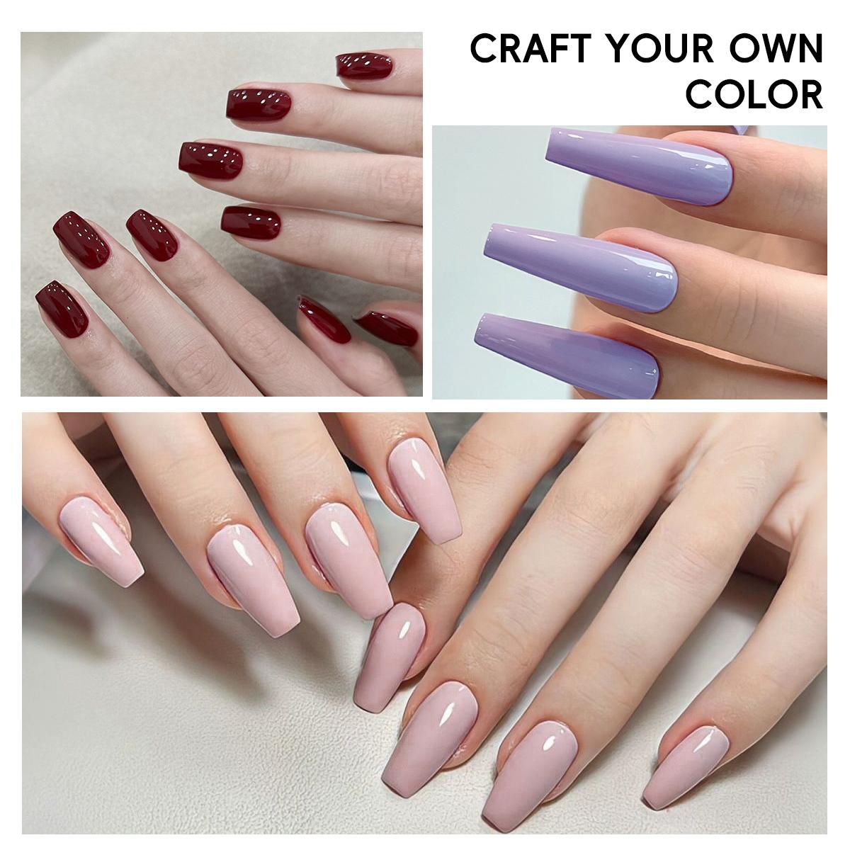 6PCS*15ML 6 Color Set Series New Nail Art Macaron Color Avocado Green and Other Nail Gel 6 Color Set High Saturation Nail Polish Glossy and Bright Fashion Led Gel Firm Salon Quality Nail Art DIY Female Holiday Gift