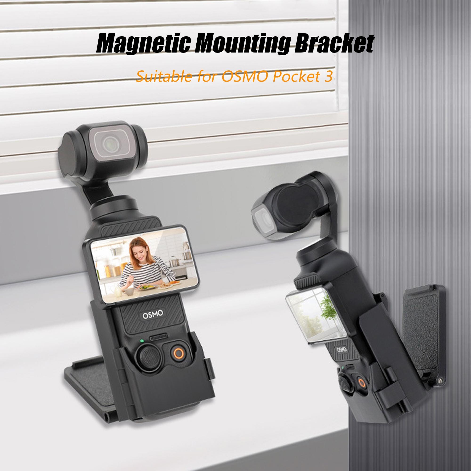 Dji Pocket 3 Magnetic Bracket Base Car Suction Cup, Multi-Function Osmo Desktop Fixing Accessories, Camera Accessories, Suitable for Dji Pocket 3