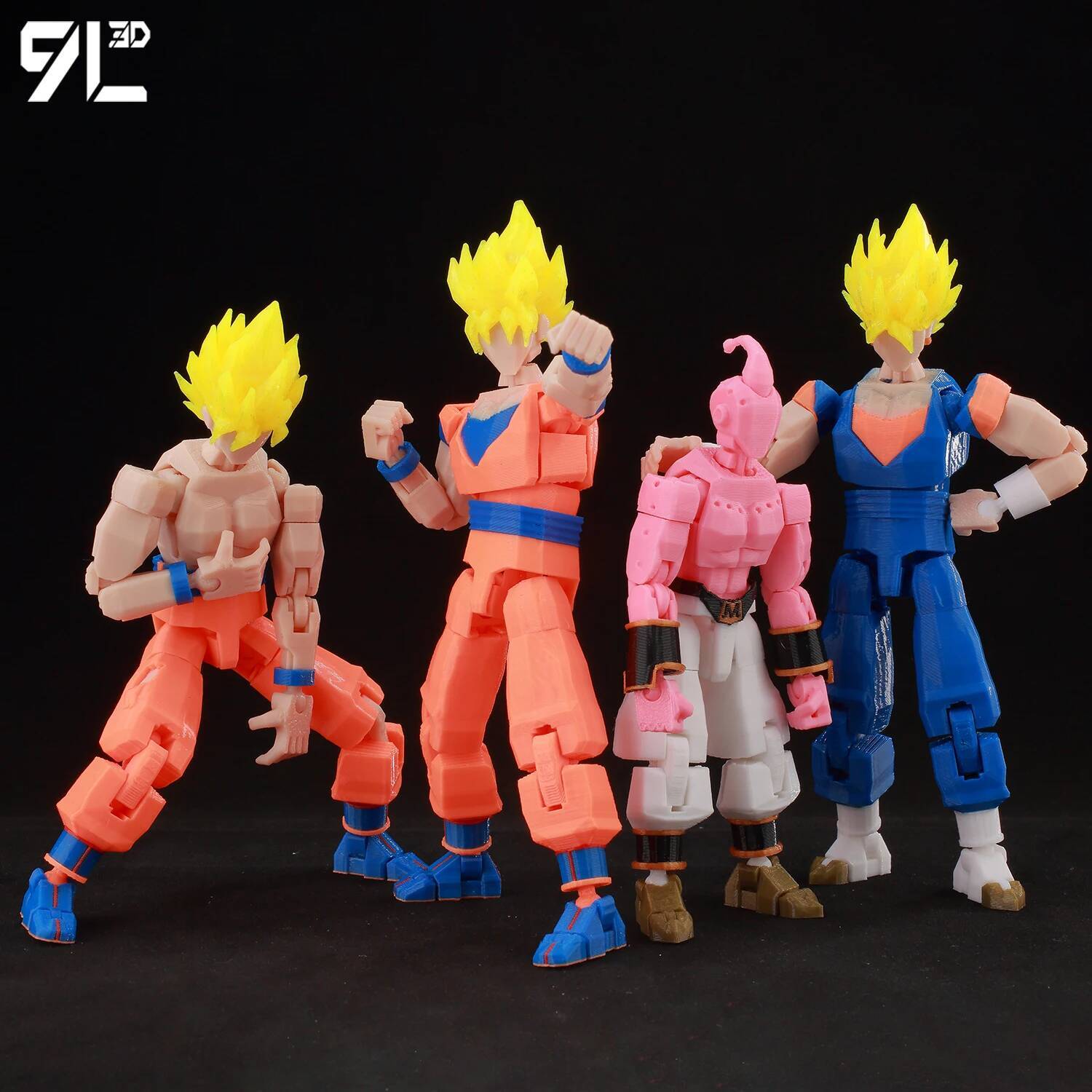 9L 3D Dummy13 Lucky13 Titan13 T13 Invincible Black And White Color Scheme Omni-Man Anime Multi-Jointed Toys Action Figures Gifts