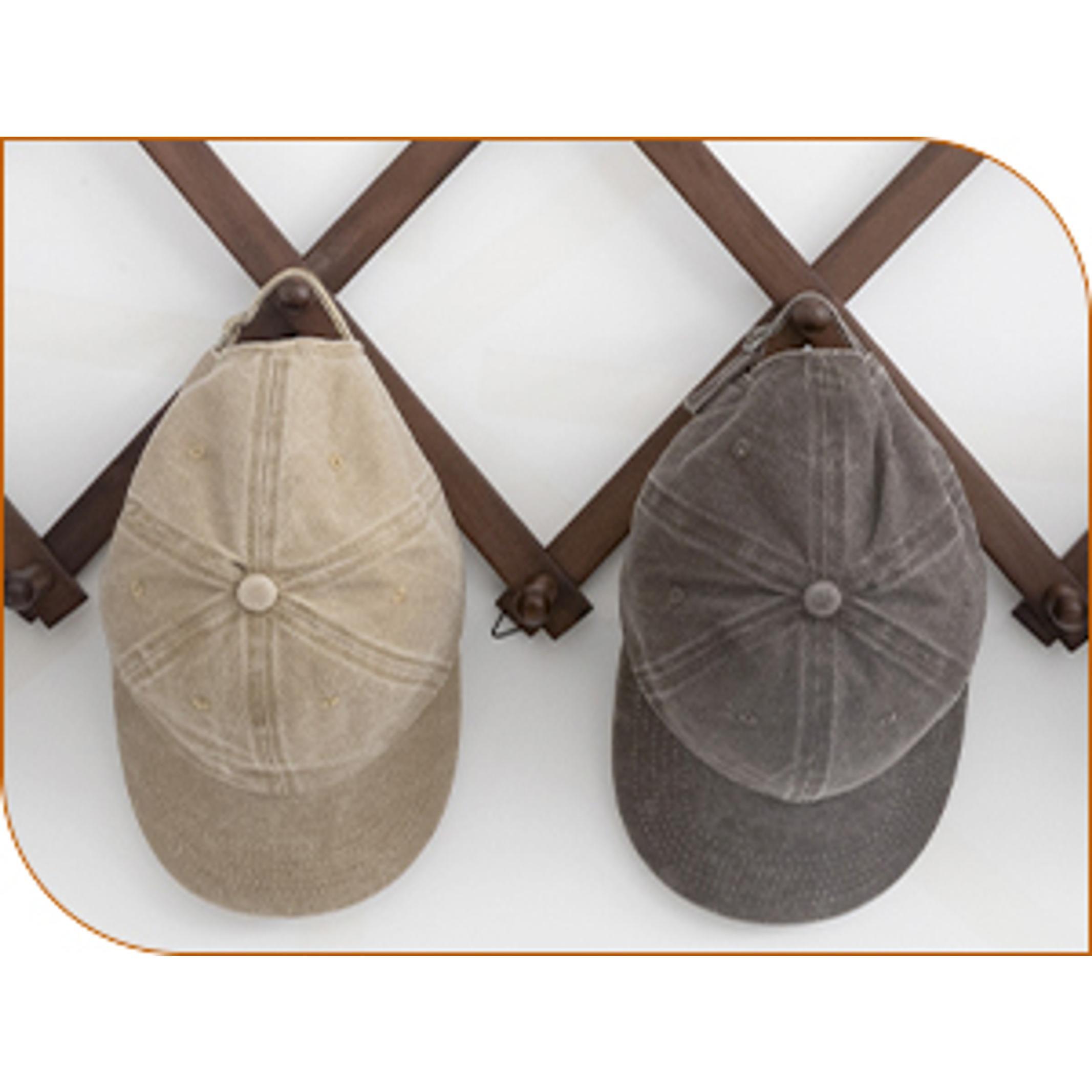 Hat Rack for Wall, Expandable Wall Hat Holder with 16 Hooks, 16 inch Wooden Wall Hook for Baseball Caps,Cowboy, Bag,Hoodie(Brown)