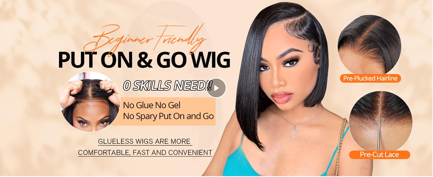 Nerkre TiktokShop Ginger Water Wave Bob Wig Human Hair 13x4 HD Transparent Lace Front Human Hair Wig 180% Density Orange Color Short Bob Wig Glueless Wigs Human Hair Pre Plucked With Baby Hair for Women Nerkre TiktokShop Ginger Water Wave Bob Wig Human Hair 13x4 HD Transparent Lace Front Human Hair Wig 180% Density Orange Color Short Bob Wig Glueless Wigs Human Hair Pre Plucked With Baby Hair for Women