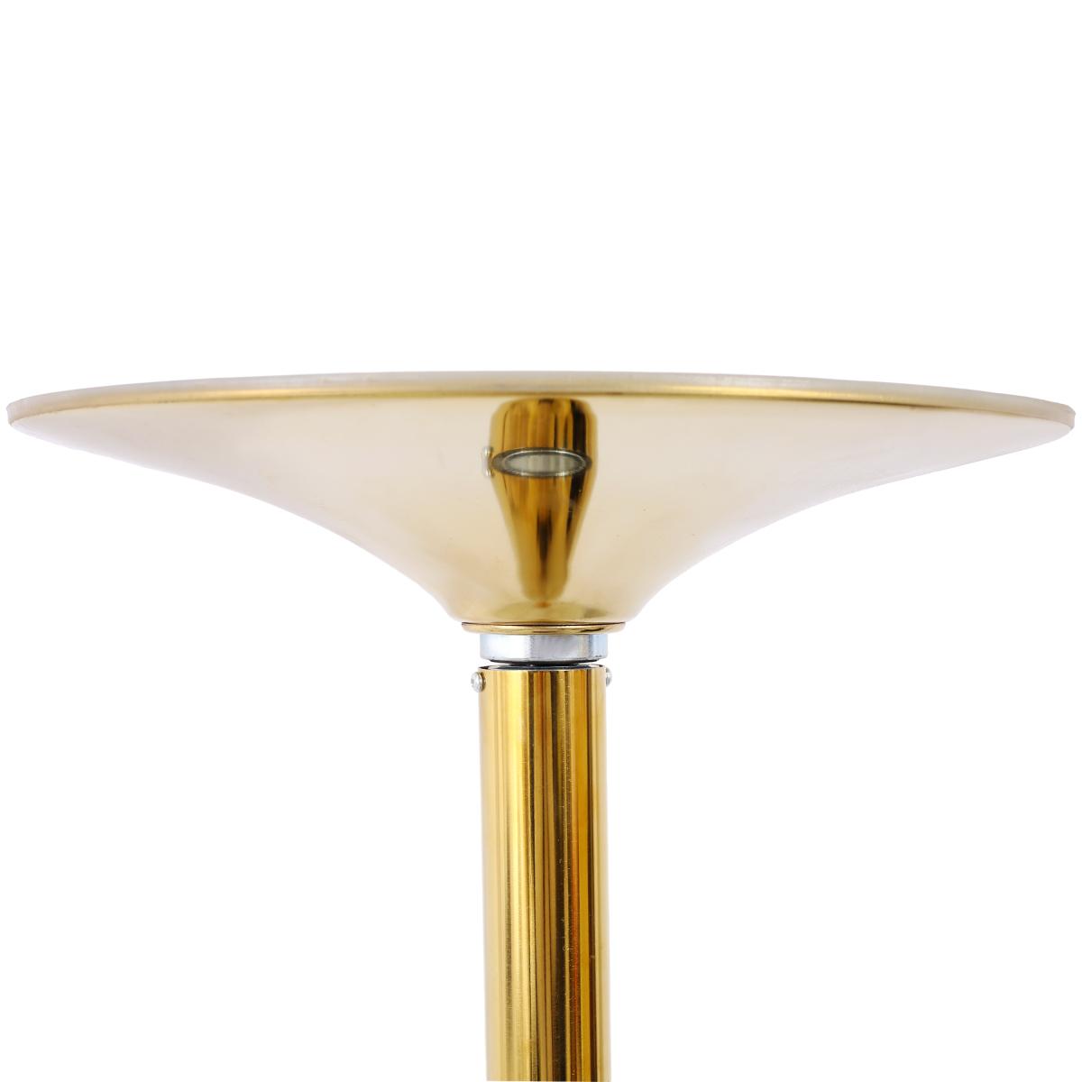AobtkelDance Pole Spinning Static Dancing Pole Portable Removable for Home Club Bar Gym 86.2-109.8" Height Adjustable  Weight Capacity 440lb Gold